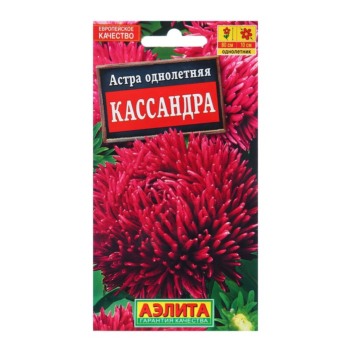 

Семена Астра Кассандра Ор. А Одн Ц/П 0,2г