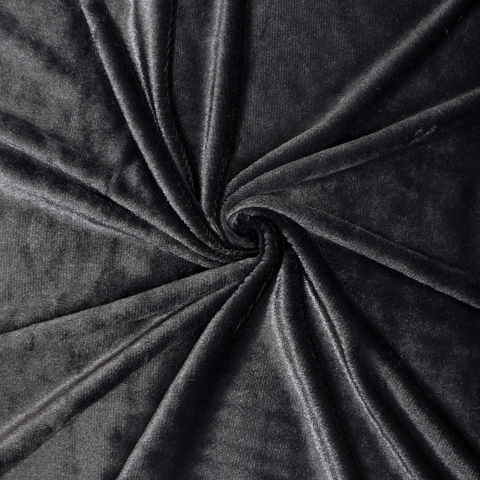 

Лоскут «Мех» на трикотажной основе, 100 × 150 см, цвет чёрный