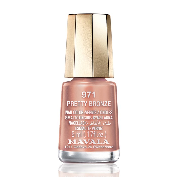

Лак для ногтей Mavala, тон 971 Pretty Bronze, 5 мл