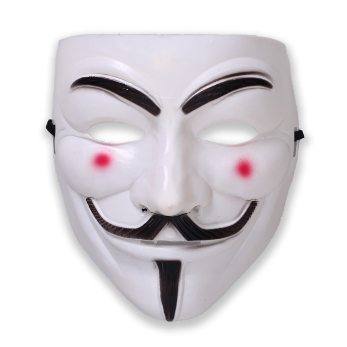 Карнавальная маска Гай фокс карнавальная маска гай фокс белый перламутр