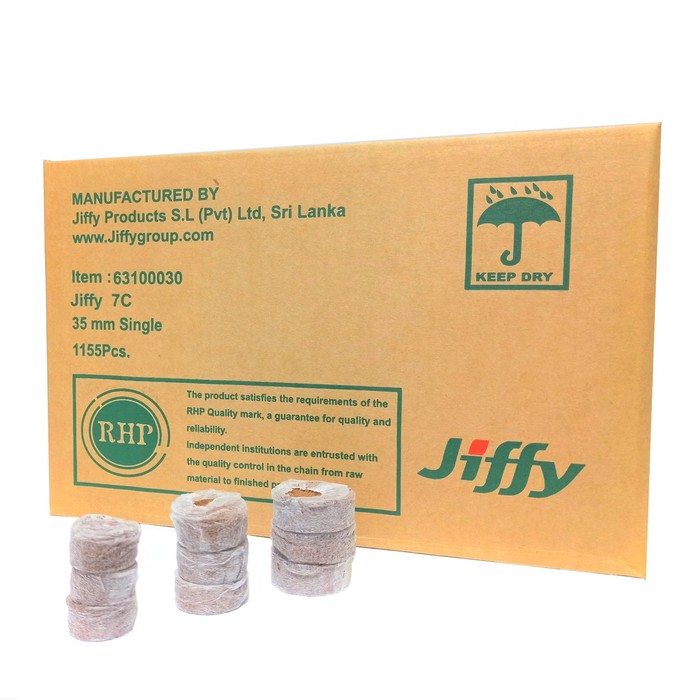 

Таблетки кокосовые, d = 2,5 см, с оболочкой, набор 2 106 шт., Jiffy-7