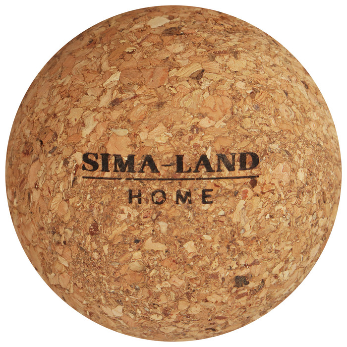 

Мяч массажный Sima-Land Home, d=6 см, пробка