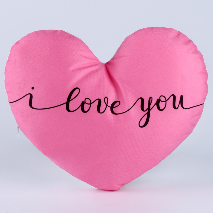 фото Подушка декоративная "love" pomposhki