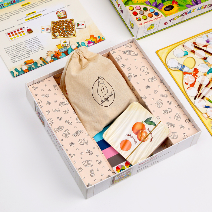 

Настольная игра «В поисках цвета»