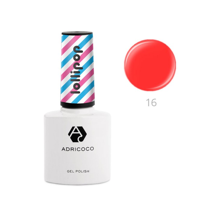 

Гель-лак Adricoco Lollipop, №16 фрутелла, 8 мл