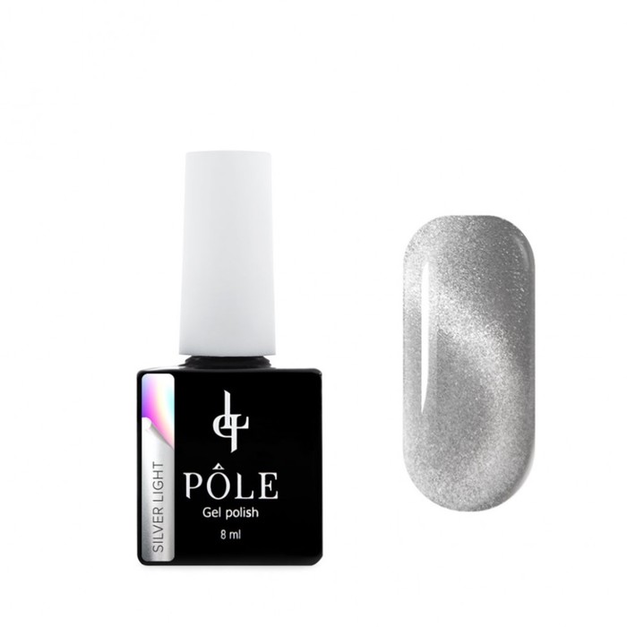 

Гель-лак Pole Silver Light, 8 мл