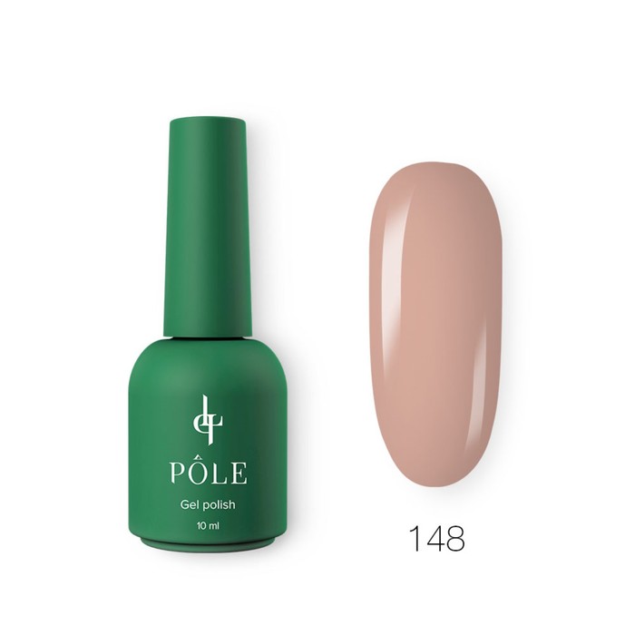 

Гель-лак Pole Inspired by France «Роскошь», №148 кремовый шёлк, 10 мл