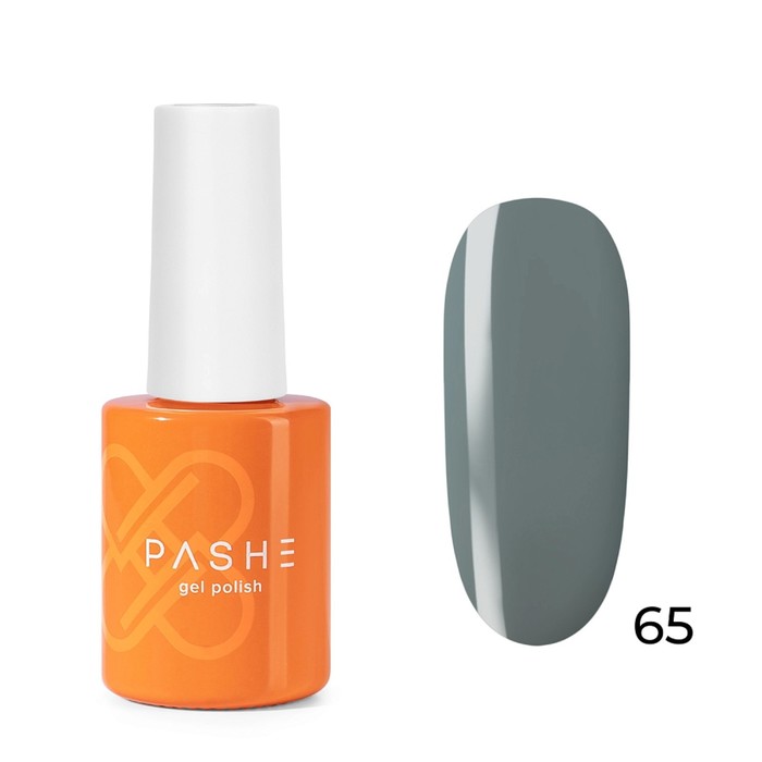 

Цветной гель-лак Pashe Atelier, №65 серая яшма, 9 мл