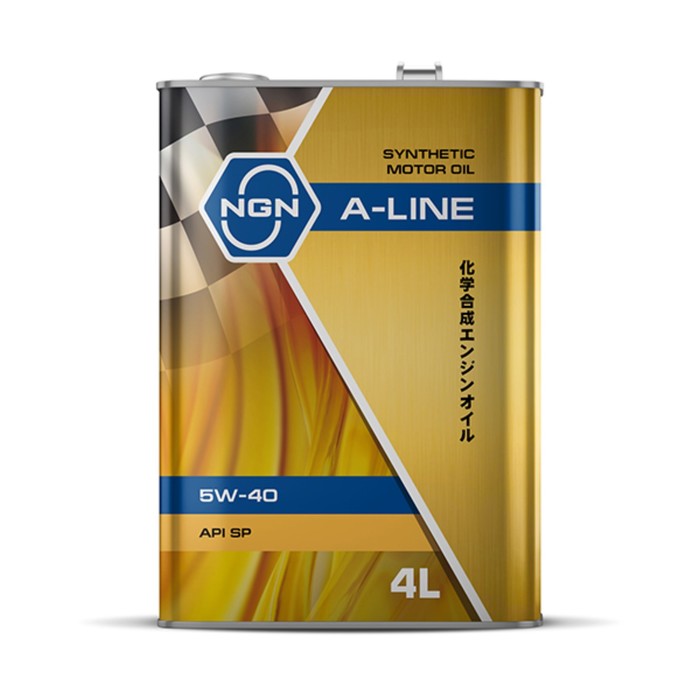 

Масло моторное NGN A-Line 5W-40 SP, синтетическое, 4 л