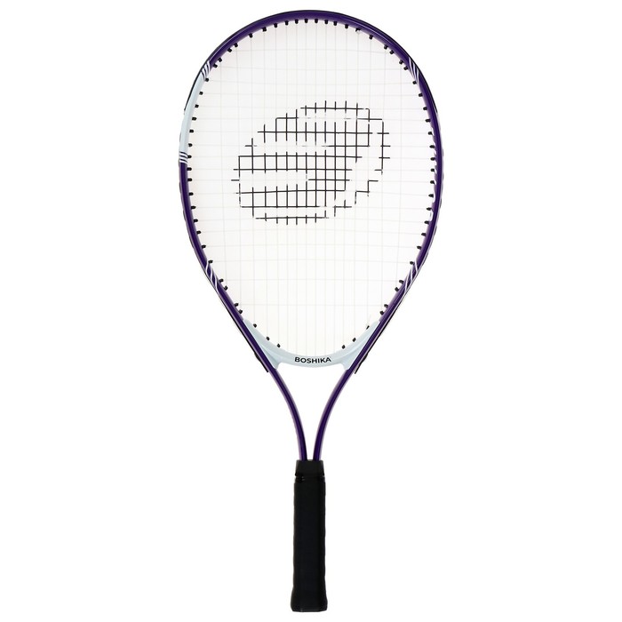 фото Ракетка для большого тенниса детская boshika junior, алюминий, 23'', цвет фиолетовый