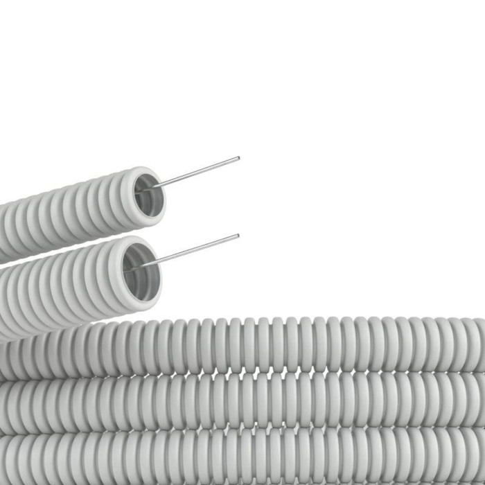 

Труба KC 9192025 ПВХ гофрированная, гибкая, легкая, d=20 мм, уп 25м