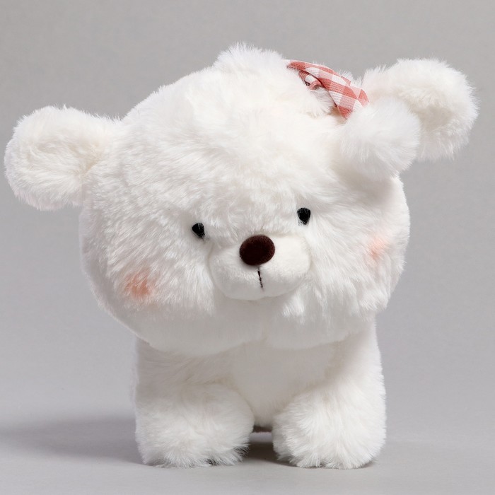 Мягкая игрушка Собака, 22 см, цвет белый