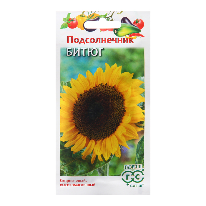 

Семена Подсолнечник "Битюг", 10 г