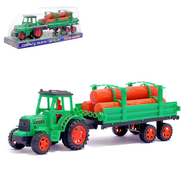 Трактор инерционный "Лесовоз", МИКС