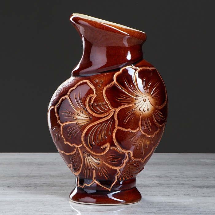 Ваза "Афина" средняя, широкая, микс