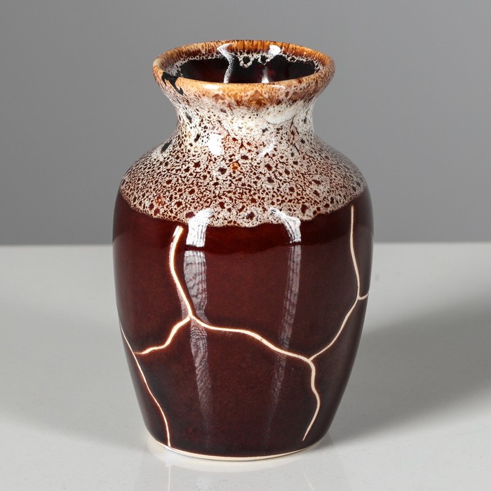 Ваза "Бочка" малая, паутинка