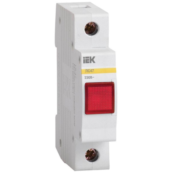 

Лампа сигнальная ЛС-47 красн. IEK MLS10-230-K04