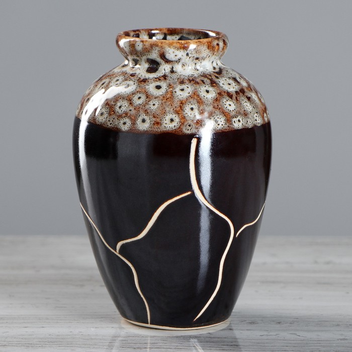 Ваза "Адам" малая, паутинка, микс