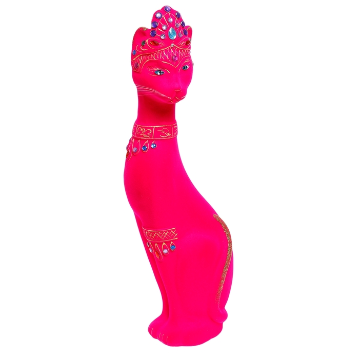 Копилка "Царица" малиновая