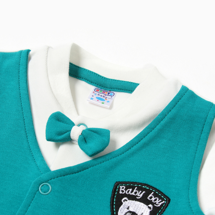 фото Комбинезон детский, цвет зелёный, рост 80 см bonito