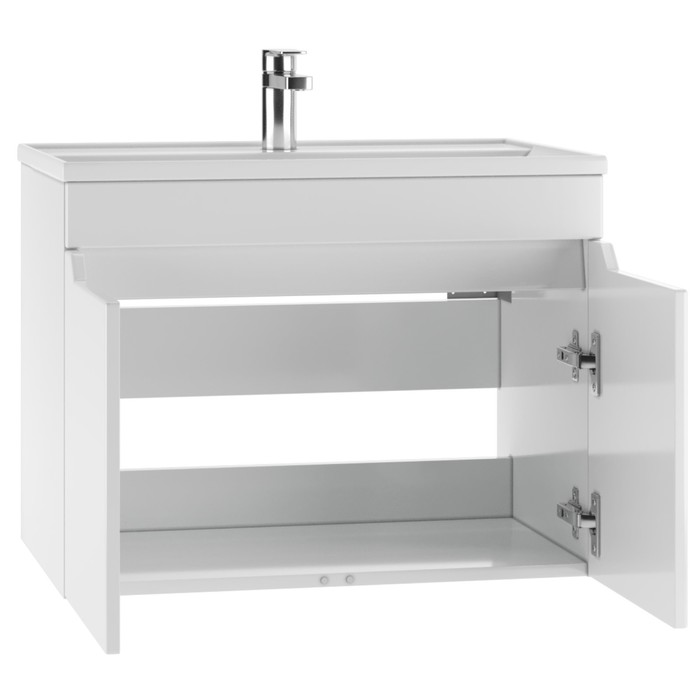 Тумба Айсберг Мечта с раковиной Фостер 70, без ящика, подвесная