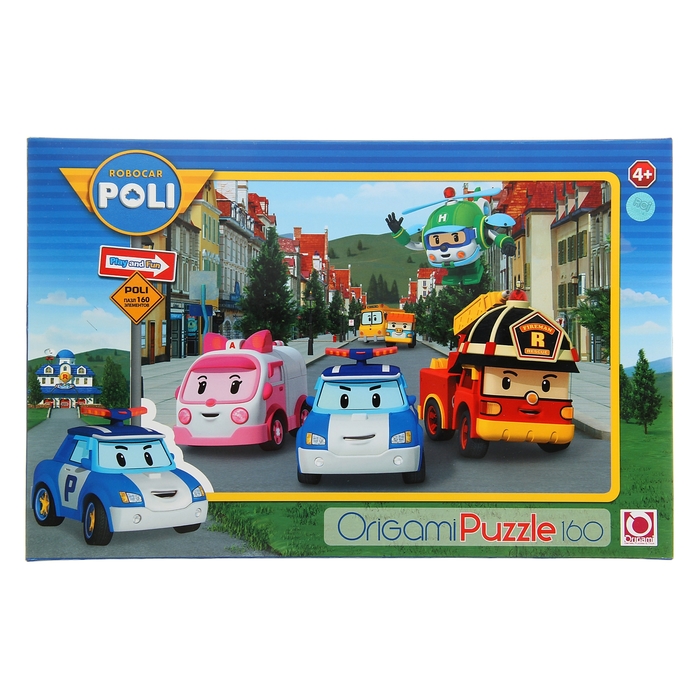 Пазл Robocar, 160 элементов