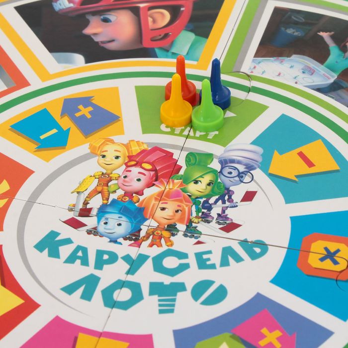 Настольная игра "Фиксики: Команда" + мини-пазл на 16 элементов