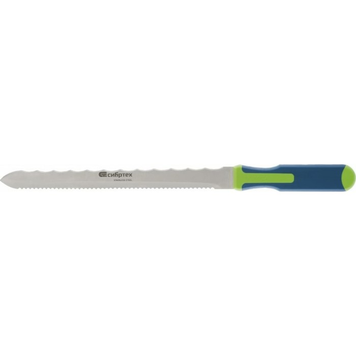 Нож Сибртех 79027, для резки теплоизоляционных панелей, рукоятка 420 мм, лезвие 280 мм