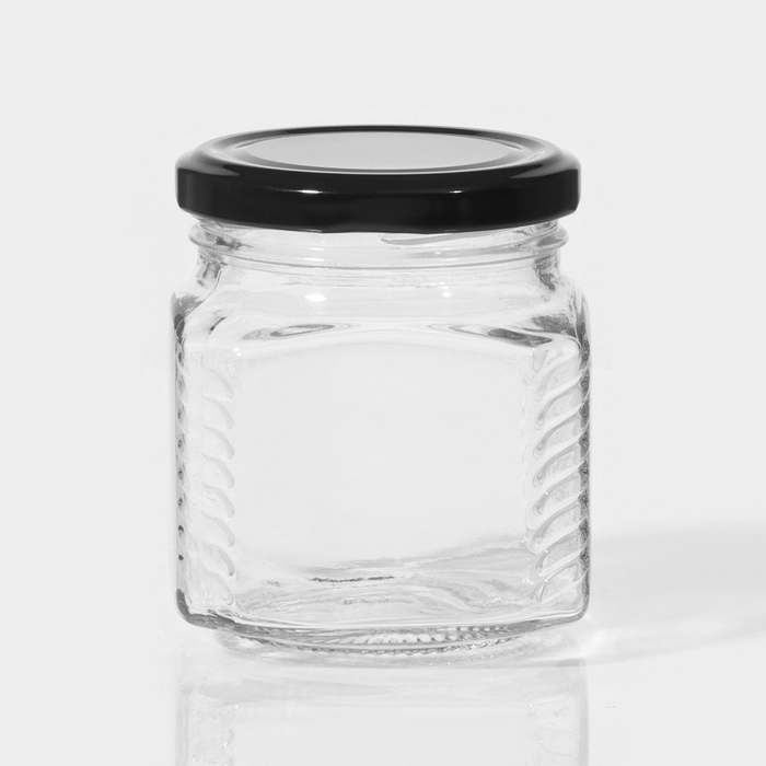 фото Набор стеклянных банок с крышкой для консервации, то-66 мм, для свечей, 0,25 л, 6 шт