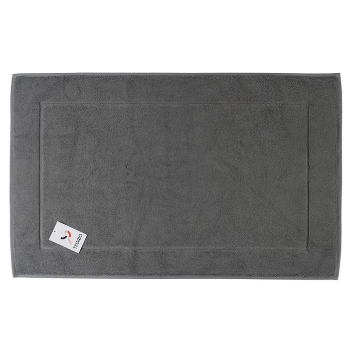 

Коврик для ванной Essential, размер 50х80 см, темно-серого цвета