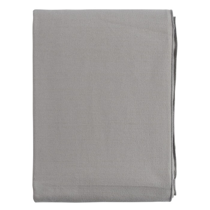

Покрывало серого цвета с контрастным кантом Essential, размер 180х250 см