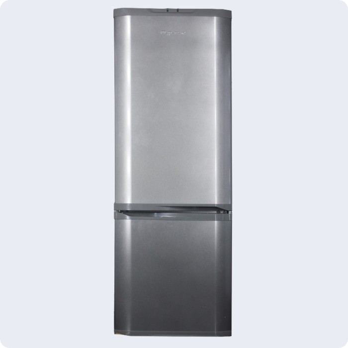 Холодильник Орск - 172 MI, двухкамерный, класс А, 330 л, серый холодильник орск 175 mi