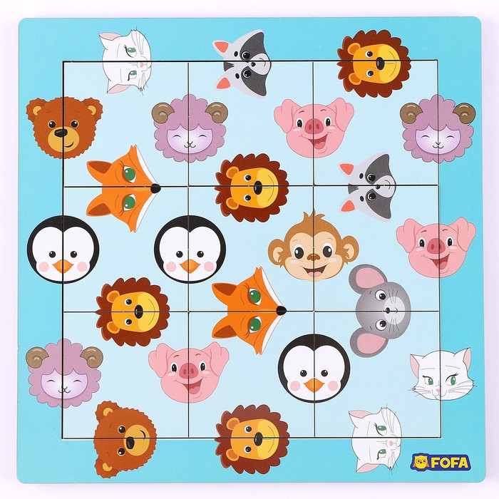 

Головоломка «Животные»