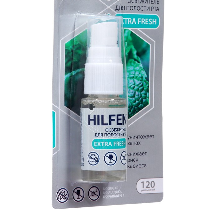 Освежитель для полости рта HILFEN Extra Fresh, 15 мл