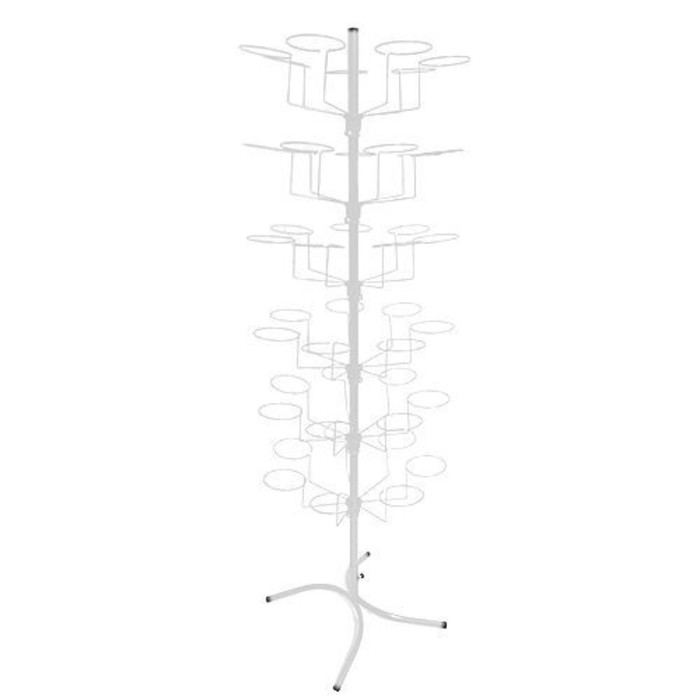 

SHPK-42WH / СТОЙКА ТОРГОВАЯ, ДЛЯ ШАПОК И КЕПОК - 42ШПК. (В2000, Ш600ММ)