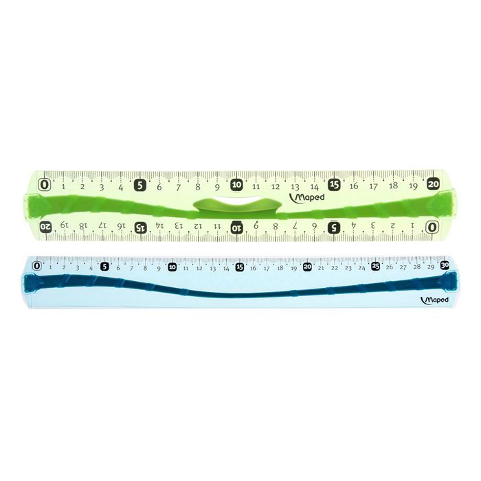 Линейка гибкая 30 см Maped Flex в блистере 244030