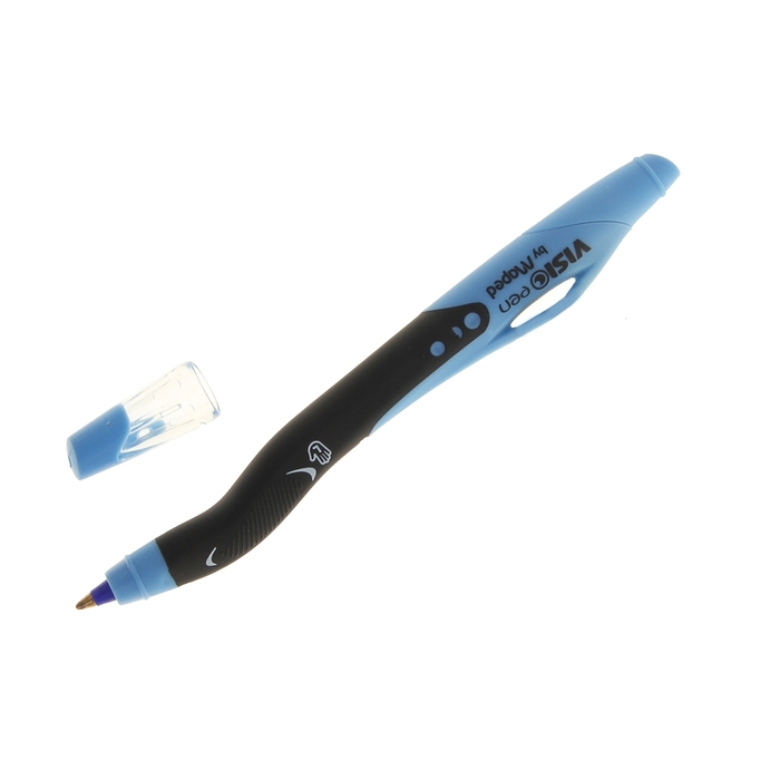 Ручка шариковая Maped для левшей VISIO PEN стержень синий, узел 1.0мм, трехгранная, одноразовая
