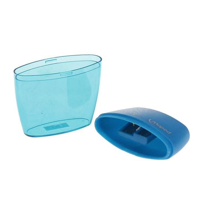 Точилка 2 отверстия с контейнером Maped SHAKER, микс