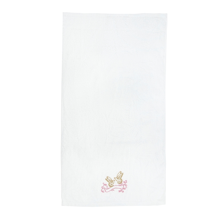 Полотенце "Collorista" Голуби, 48х90 см, 100% хлопок,