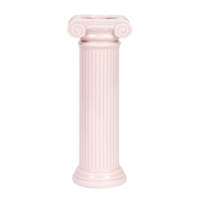 Ваза для цветов Doiy Athena, 25 см, цвет розовый