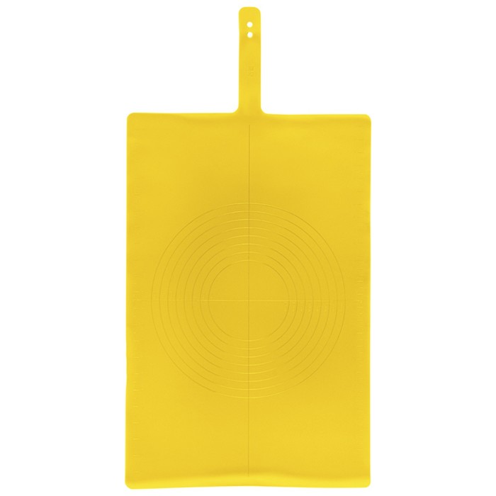 Коврик для замешивания теста Smart Solutions Foss, 37.7х57.4 см, цвет жёлтый коврик для сушки smart solutions bris ss00002