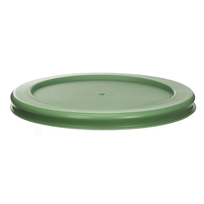 Крышка для стеклянного контейнера Smart Solutions, круглая, цвет зелёный крышка для стеклянного контейнера smart solutions круглая цвет светло серый