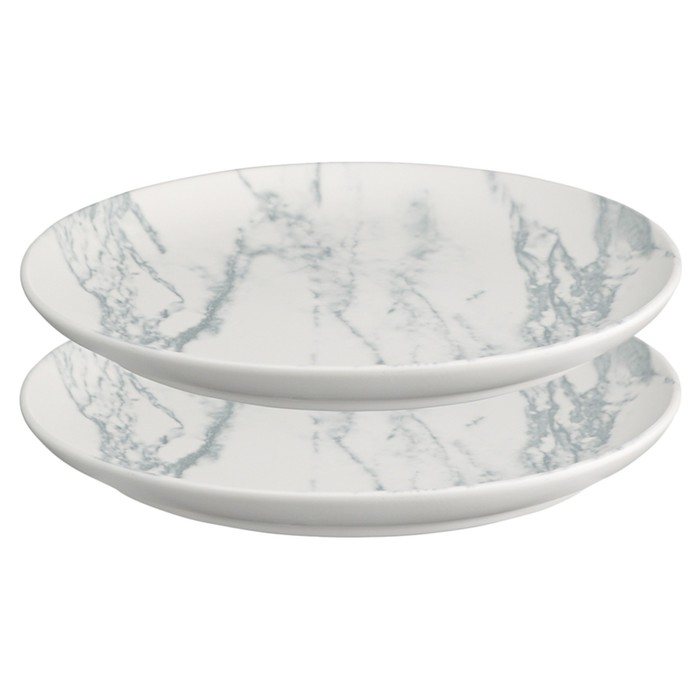 Набор тарелок Liberty Jones Marble, d=21 см, 2 шт набор тарелок liberty jones contour d 21 см 2 шт