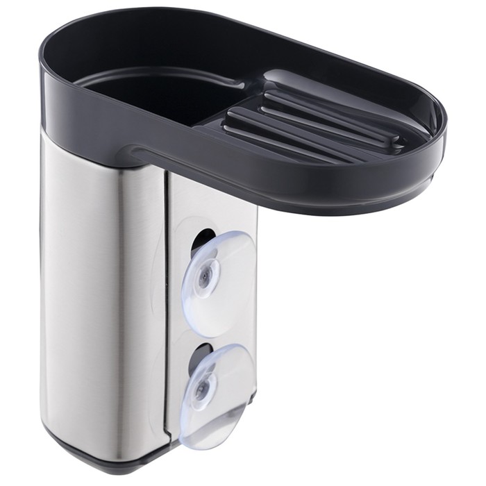 Органайзер для раковины Smart Solutions Atle, 15.5х8х14.8 см, цвет серебристый сушилка для посуды smart solutions atle ss000013