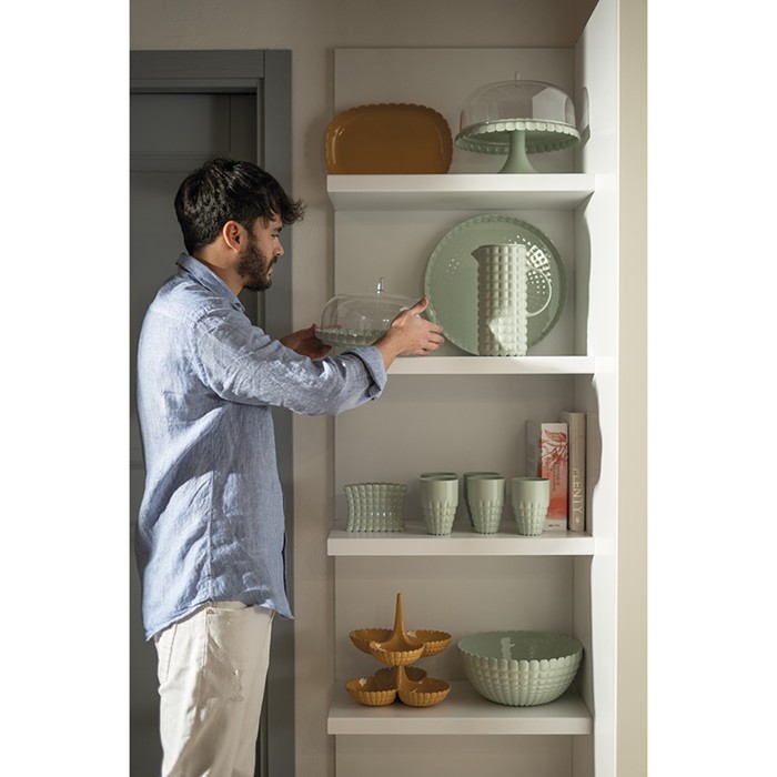 Салатник Guzzini Tiffany, d=25 см, цвет зелёный