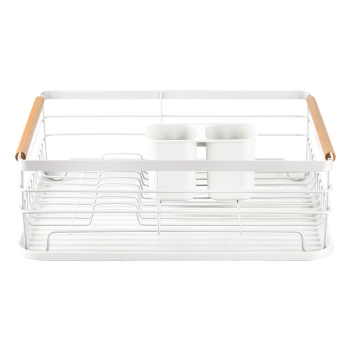 фото Сушилка для посуды smart solutions granli, 43x30.5x14 см, цвет белый