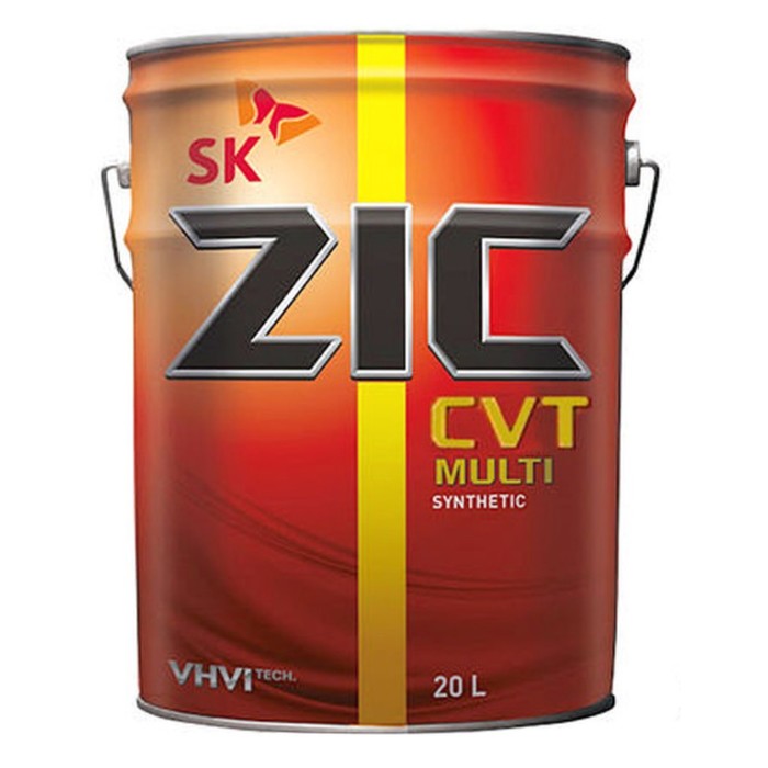 фото Масло трансмиссионное zic cvt multi, синтетическое, 20 л