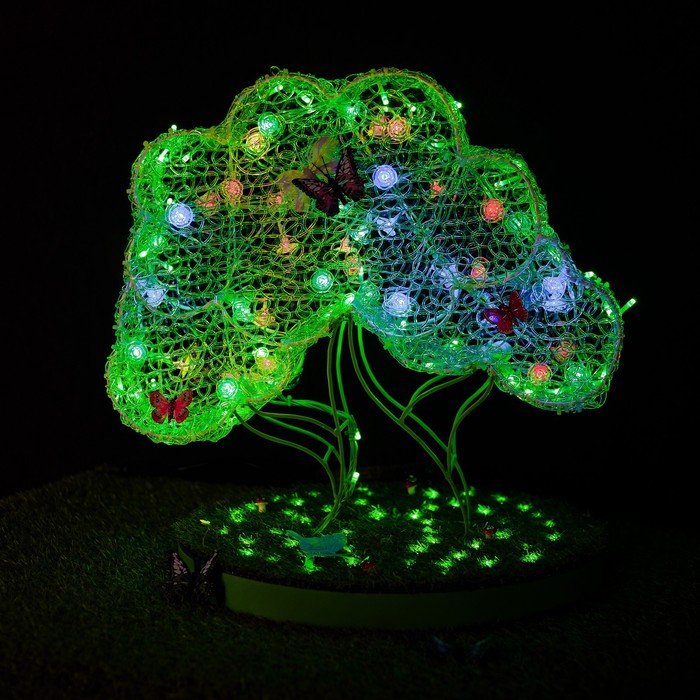 Светодиодная фигура «Сказочное дерево», 85 × 88 × 47 см, 30 Вт, 220 В светодиодная фигура шар 30 × 30 × 30 см 10 вт 220 в