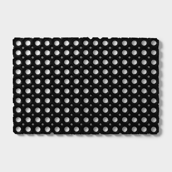 Коврик ячеистый грязесборный, 40×60×2,2 см, цвет чёрный коврик vortex ячеистый грязесборный 40 60 1 6см
