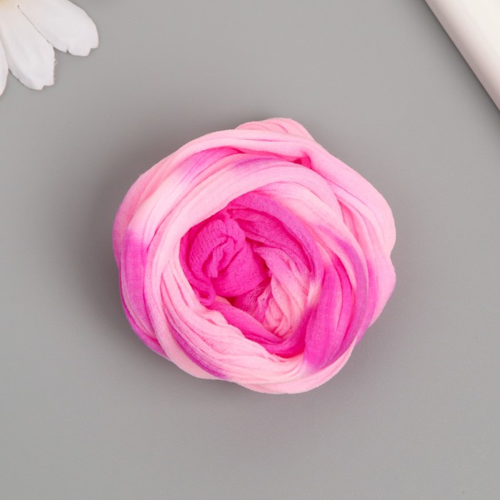 Капрон для цветов двухцветный Розово-сиреневый 50 см